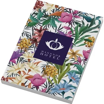 Poznámkový blok Novella Austen A6 s měkkou vazbou – 100 listů - Bílá