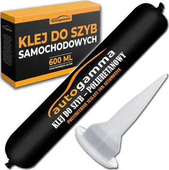 Průmyslové lepidlo Polyuretanové lepidlo Auto Gamma na sklo, černé, 600 ml