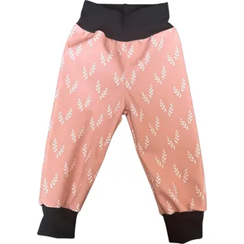 Chlapecké kalhoty Softshellové kalhoty podzim–zima / lístečky Velikost: 92