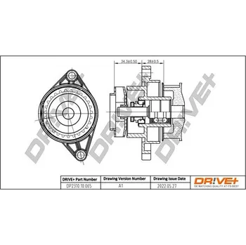 Chladič motoru Vodní čerpadlo, chlazení motoru Dr!ve+ DP2310.10.065