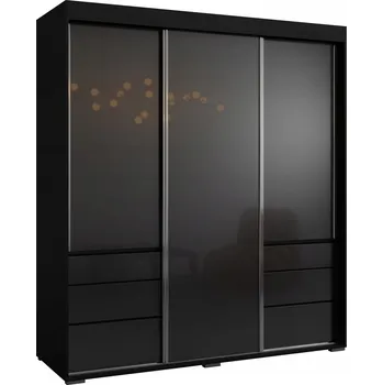 Šatní skříň Skříň Torino 180 x 204 x 65 cm černá