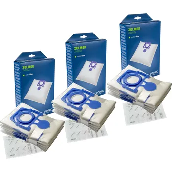 Sáček do vysavače Worwo Sáčky do vysavače SAFBAG ZELMER 49.4020 ZVCA100B 12 sáčků + 3 sací filtry