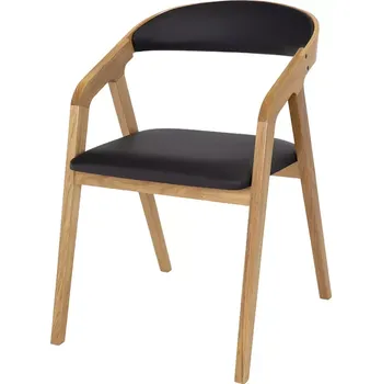 Jídelní židle KT385 dřevěná židle masiv dub Drewmax (Kvalitní židle z dubového masivu)