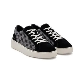 Pánské tenisky Sneakersy KARL LAGERFELD Flint II KL53323 Černá 44