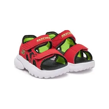 Dámská obuv Sandály Skechers Razor Splash 406513N/RDBK Červená 21