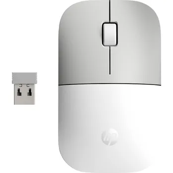 Myš HP Z370/Kancelářská/Optická/1 200 DPI/Bezdrátová USB/Bílá