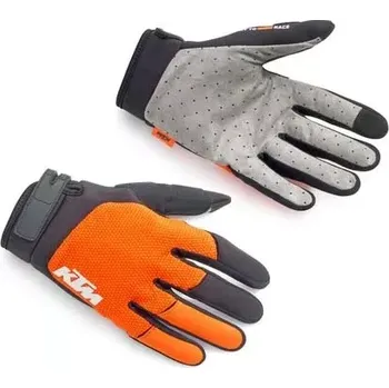 Moto rukavice Offroadové motocyklové / moto rukavice KTM POUNCE GLOVES oranžová/černá