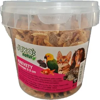 Krmivo pro psa Krevety 3 - 5 cm JUKO 500ml