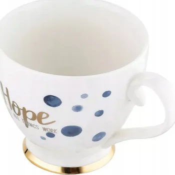 Hrnek Florina Mare Hope porcelánový 440 ml