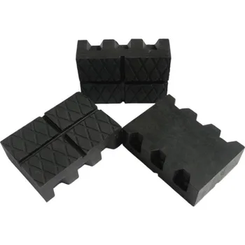 Gumová podložka zvedáku 155 x 111 x 50 mm, hranatá - Ferdus 10.165