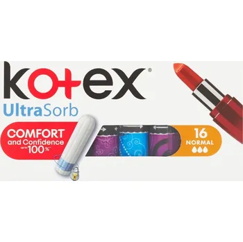 Kotex UltraSorb Normal tampony 16 ks