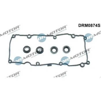 Těsnění motoru Sada těsnění, kryt hlavy válce DR.MOTOR DRM0874S