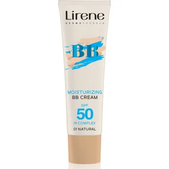 Přípravek na tvář Lirene BB hydratační BB krém SPF 50 odstín 01 Natural 30 ml