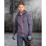 ARDON mikina M003 šedo-červená Velikost: 4XL