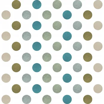 Obraz Nálepky na zeď puntíky Exon 95x60 cm