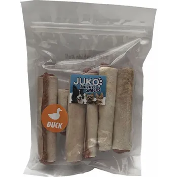Pamlsek pro psa JUKO Snacks Duck Rawhide roll 250 g