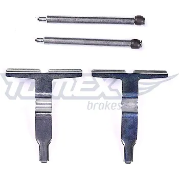 Přislušenství brzdového systému Sada příslušenství, obložení kotoučové brzdy TOMEX C TX 43-78