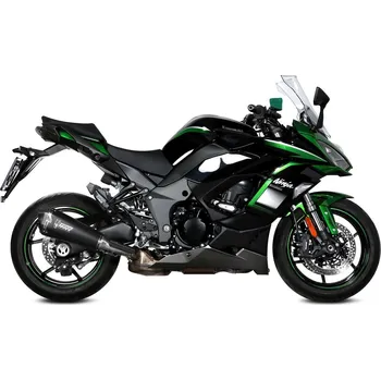 Výfuk pro motocykl Koncovka výfuku MIVV DELTA RACE K.054.LDRB černá KAWASAKI Ninja 1000SX 2020-2021