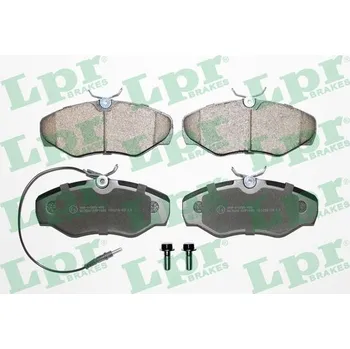 Brzdová destička Sada brzdových destiček, kotoučová brzda LPR 05P1660
