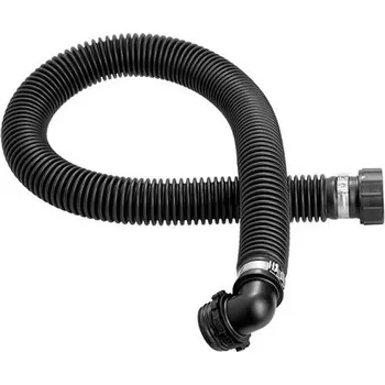 Plynová maska CLEANAIR hadice dlouhá pryž.flexi koleno90° (Rd40x1,7“)