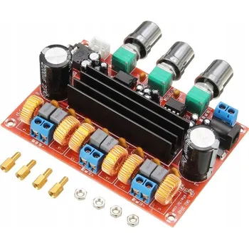 Hi-Fi komponenty 541 Audio zesilovač 2.1 2x50W + 100W TPA3116D2 NE5532