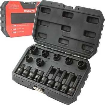 Sada hlavic na brzdové třmeny 1/2", 16ks MAR-POL