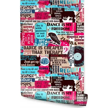 Fototapeta Tapeta pro mládež typografie tanec pop-art