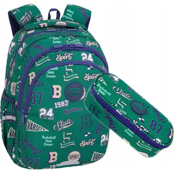 ŠKOLNÍ BATOH 2V1 AMERICKÝ RETRO COOLPACK BATOH 1.-3. STUPENKY