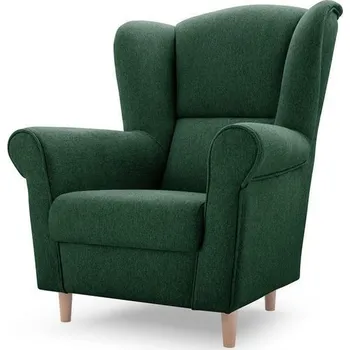 Křeslo Křeslo VOLARE/Loft v zelené látce Avra 12 skladem