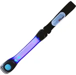 páska na ruku s LED světlem modrá