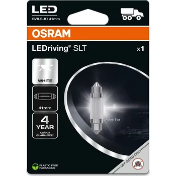 Autožárovka Žárovka, osvětlení poznávací značky OSRAM 6421DWP-1BL