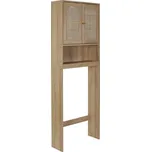 Nábytek Pegas Skříňka nad pračku /WC Bali přírodní