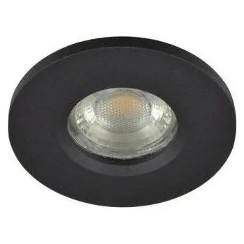 Venkovní stropní zápustné svítidlo AZzardo (AZ3017) Ika R IP65 Bodovka GU10 černá