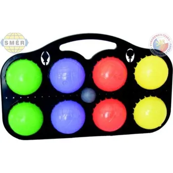 Desková hra SMĚR HRA Petanque 8 koulí plast * petangue koule sada | 406886