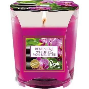 Svíčka PETALI vonná svíčka ve skle Wellbeing - hoření 45h