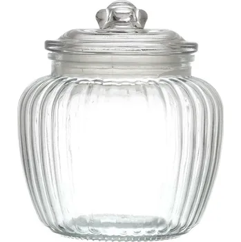 Dóza na potraviny Nábytek Pegas Skleněná dóza na sušenky 600 ml