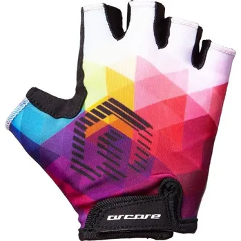 Cyklistické rukavice Dívčí cyklistické rukavice Arcore LUKE II 4 Mix, Černá, Bílá