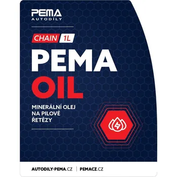 Olej na řetězy motorových pil PEMA CHAIN, 1L