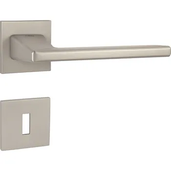 Dveřní kování TI - JUNIOR - HR 4140Q 5S rozety BBQ, klika/klika NP - Nikl perla (142)