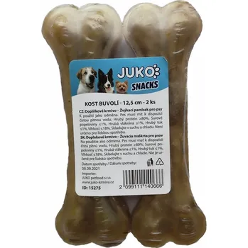 Kost buvolí JUKO Snacks 12,5 cm (2 ks)