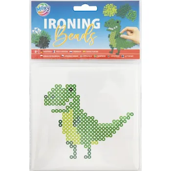 Dětské navlékací korálky Rappa Zažehlovací korálky 15x15 cm Dinosaurus