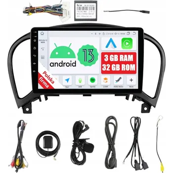 Autorádio 2DIN AUTORÁDIO S NAVIGACÍ ANDROID NISSAN JUKE 3/32 GB DSP CARPLAY