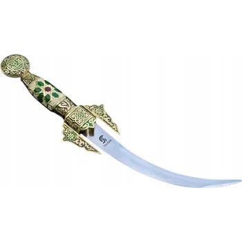 Replika zbraně ARABSKÁ BOHATĚ ZDOBENÁ ZAKŘIVENÁ DÝKA 505