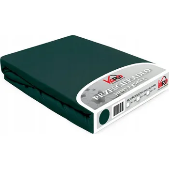 Prostěradlo Prostěradlo jersey s gumou 140x200 lahvově zelené Constance KARO