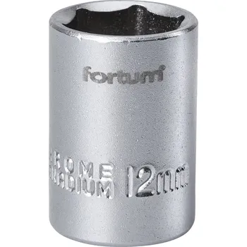 Gola hlavice Hlavice nástrčná 1/4", 12mm, L 25mm FORTUM
