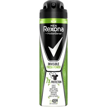 Rexona Men Invisible Fresh&Power antiperspirant ve spreji pro muže 150ml