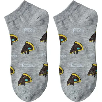 Dámské ponožky Clayre & Eef - Vtipné ponožky jedné velikosti PIZZA JZSSK0029