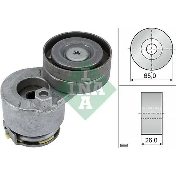 Napínák, žebrovaný klínový řemen Schaeffler INA 534 0240 10