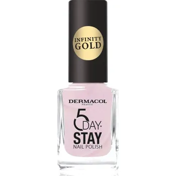 Přípravek na nehty Dermacol Infinity 5 Day Stay dlouhotrvající lak na nehty odstín 64 Pearl 11 ml
