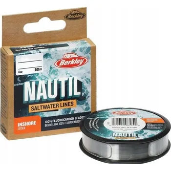 Berkley Nautil Fluorocarbonový Vlasec 0,225 mm x 50 m